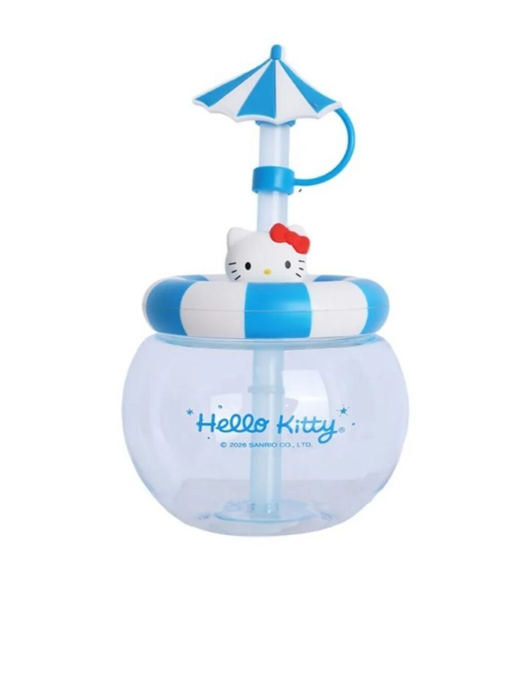 Hello Kitty Blue Fish Bowl Summer Cup